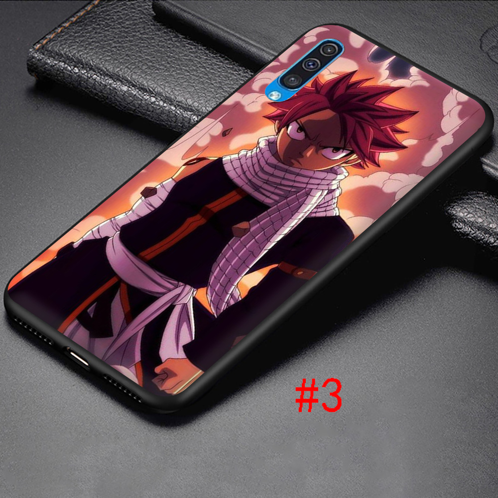 Ốp Lưng Silicone In Hình Fairy Tail Cho Samsung A6 A7 A8 Plus A9 2018 A3 2016 A5 2017