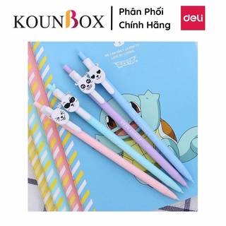 Combo 5 Bút chì kim vỏ nhựa 2B Deli 0.5mm mã S322