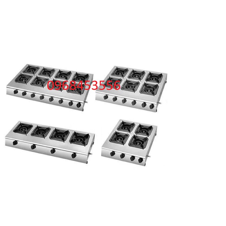 Bếp gas 4 cửa - 6 cửa - 8 cửa-bếp ga 4 họng-bếp ga 6 lò-bếp ga 8 lò