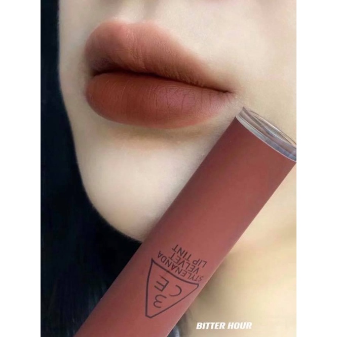 Son 3CE Bitter hour thuộc phiên bản Velvet lip tint | BigBuy360 - bigbuy360.vn