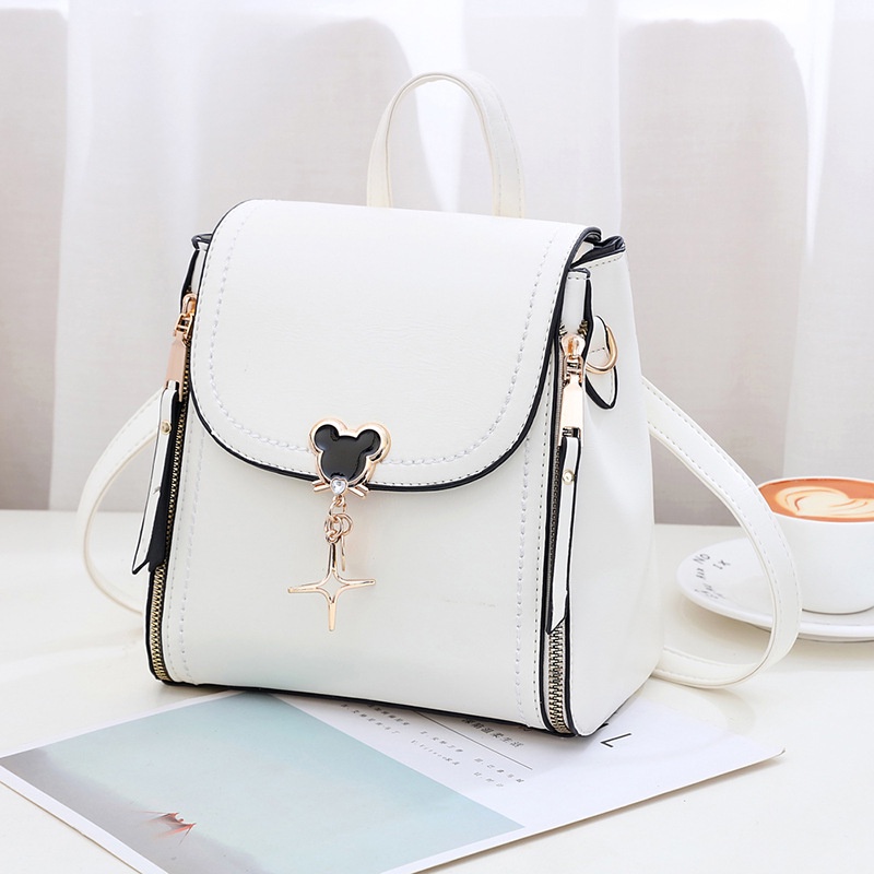 Balo da PU CHUWANGLIN mini thời trang xinh xắn cho nữ