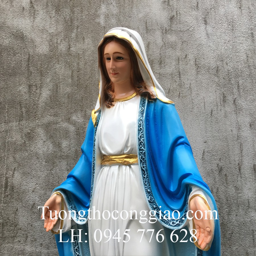 Tượng Đức Mẹ Ban Ơn 80cm