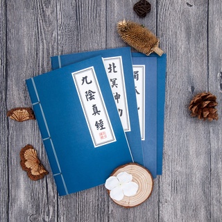 Vở kiếm hiệp bí kíp võ công Trung Hoa, sổ tay thư pháp cổ trang kẻ ngang, giấy thếp