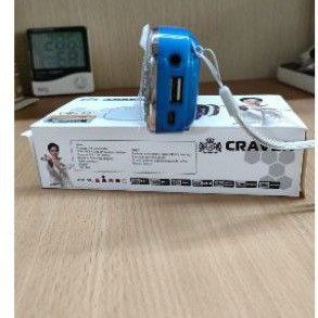 Đài nghe nhạc Craven CR-22 có khe cắm thẻ nhớ và usb