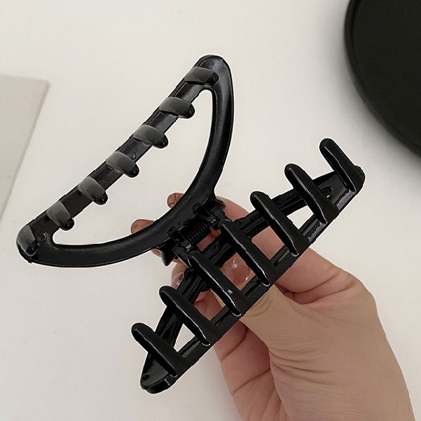 Kẹp tóc càng cua màu đen xinh xắn phong cách hàn quốc