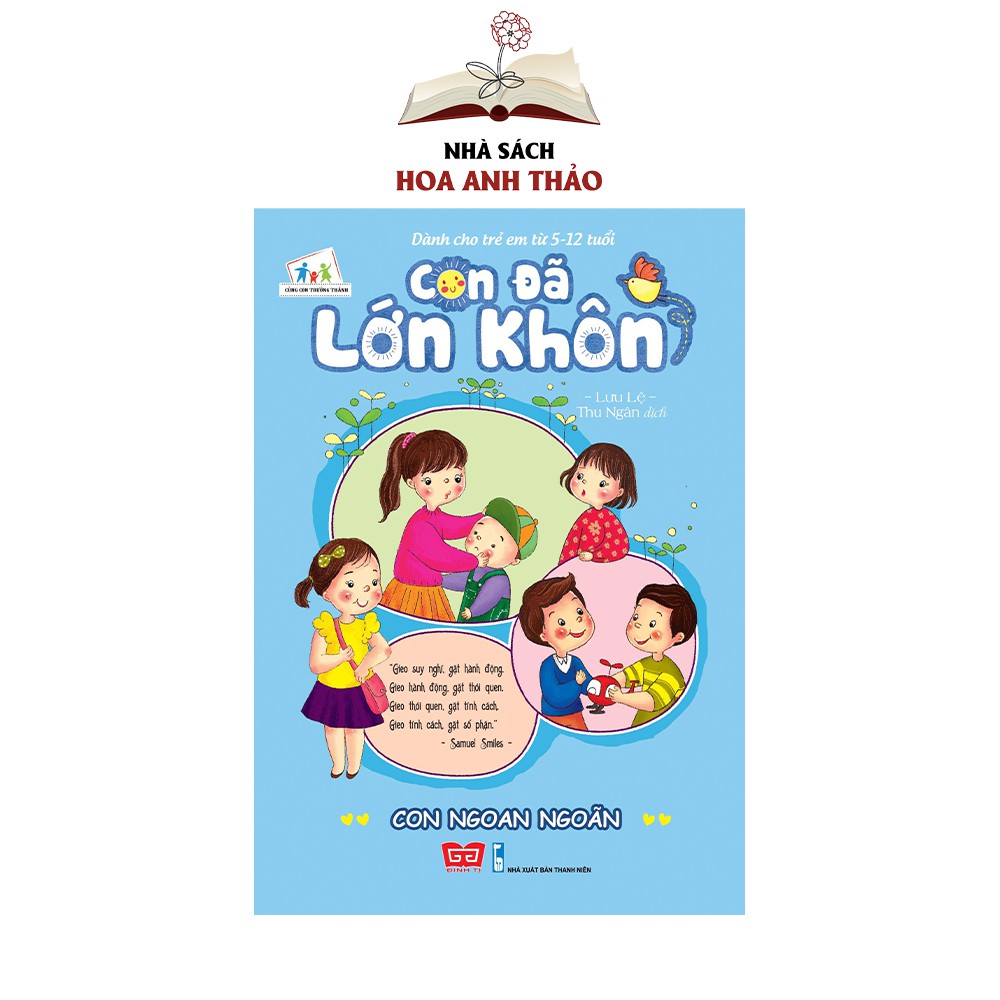 Sách - Con đã lớn khôn dành cho trẻ 5-12 tuổi (nhiều chủ đề)