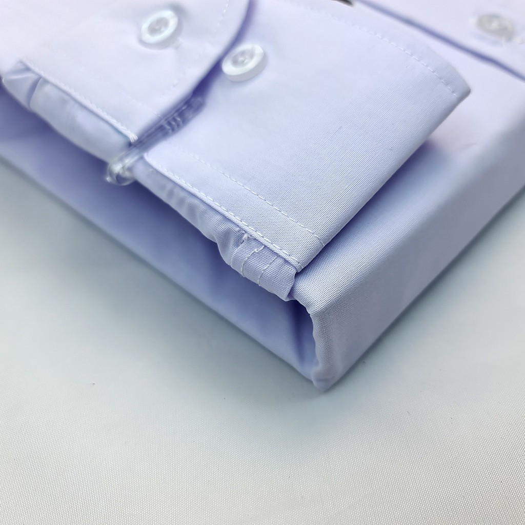 áo sơ mi nam dài tay trung niên form rộng có túi cao cấp vải cotton siêu mịn mát loại áo dài tay sơ mi màu trơn trắng | BigBuy360 - bigbuy360.vn