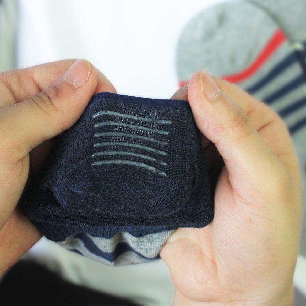 Tất lười nam cao cấp  vớ công sở 100% cotton có gót silicon chống tuột gót