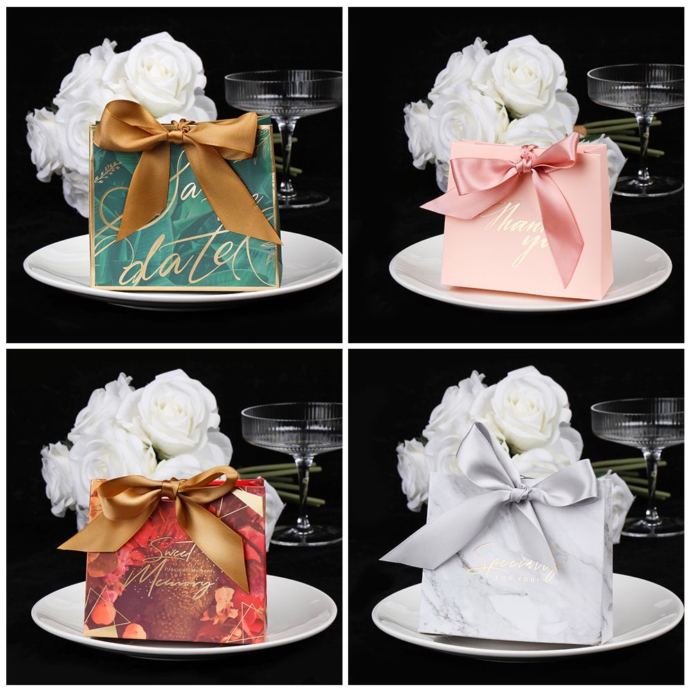 Daphne Hộp Đựng Kẹo Cưới Nhiều Màu Sắc Dễ Thương Xinh Xắn