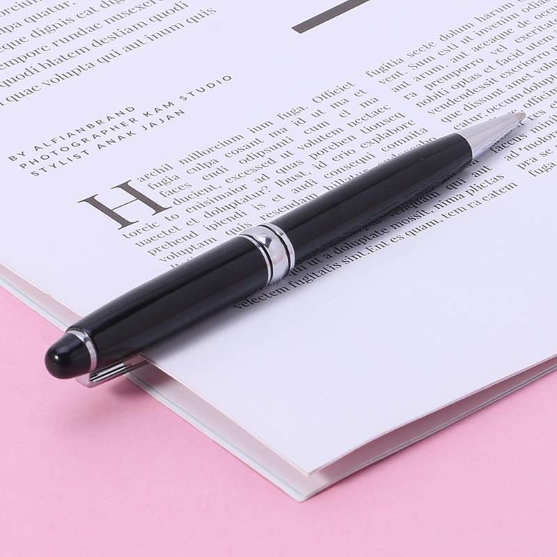 Bút bi bằng kim loại kiểu dáng sang trọng tiện dụng dành cho học sinh