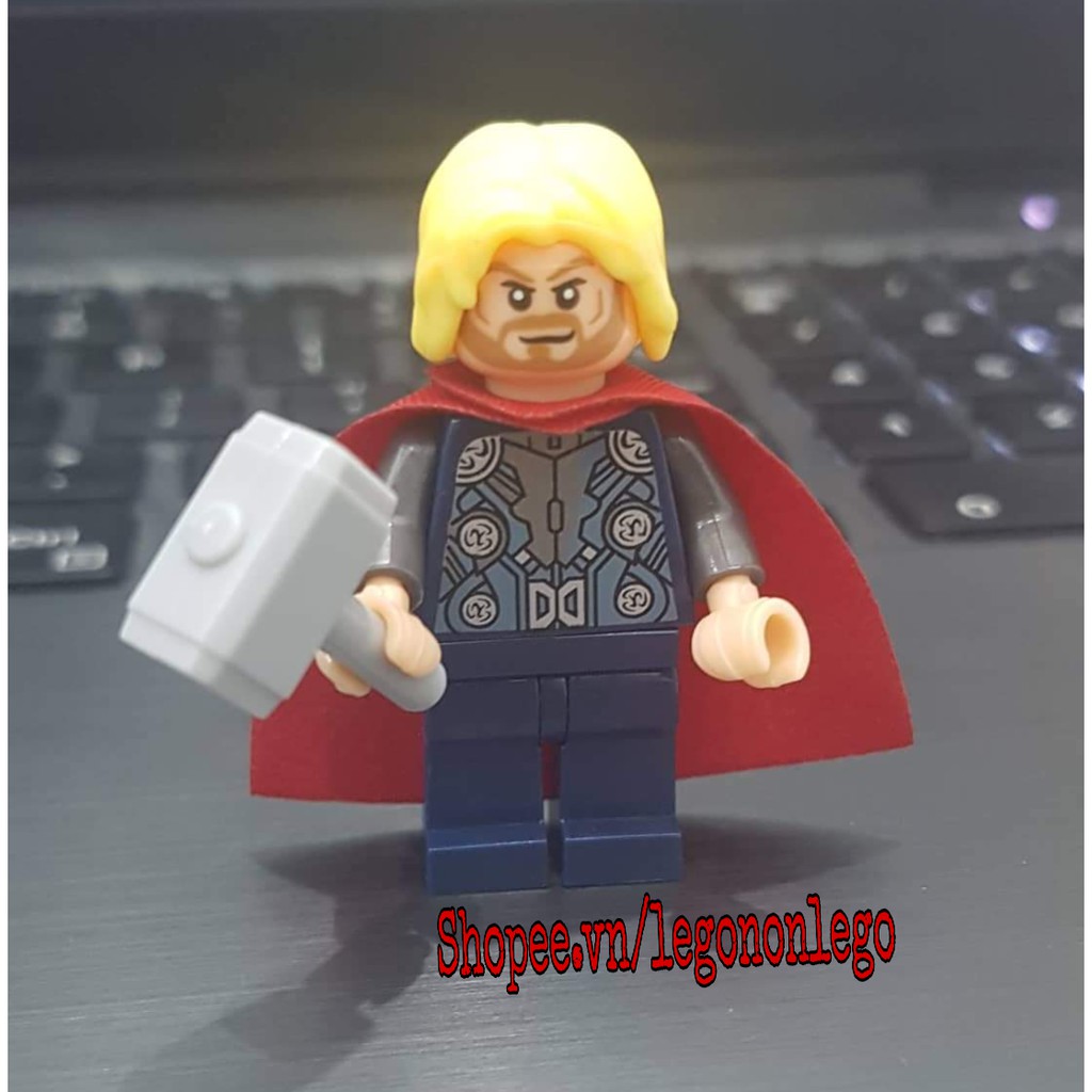 Minifigure Marvel thần Sấm Thor