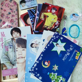Hộp quà giỏ quà postcard bookmark TFBOYS Vương Tuấn Khải Vương Nguyên Dịch Dương Thiên Tỉ