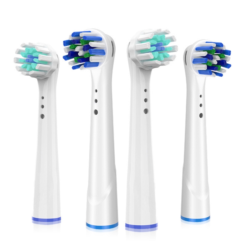 ORAL-B Bộ 4 Đầu Bàn Chải Đánh Răng Điện Mềm Mại Phụ Kiện Cao Cấp Cho Oral B