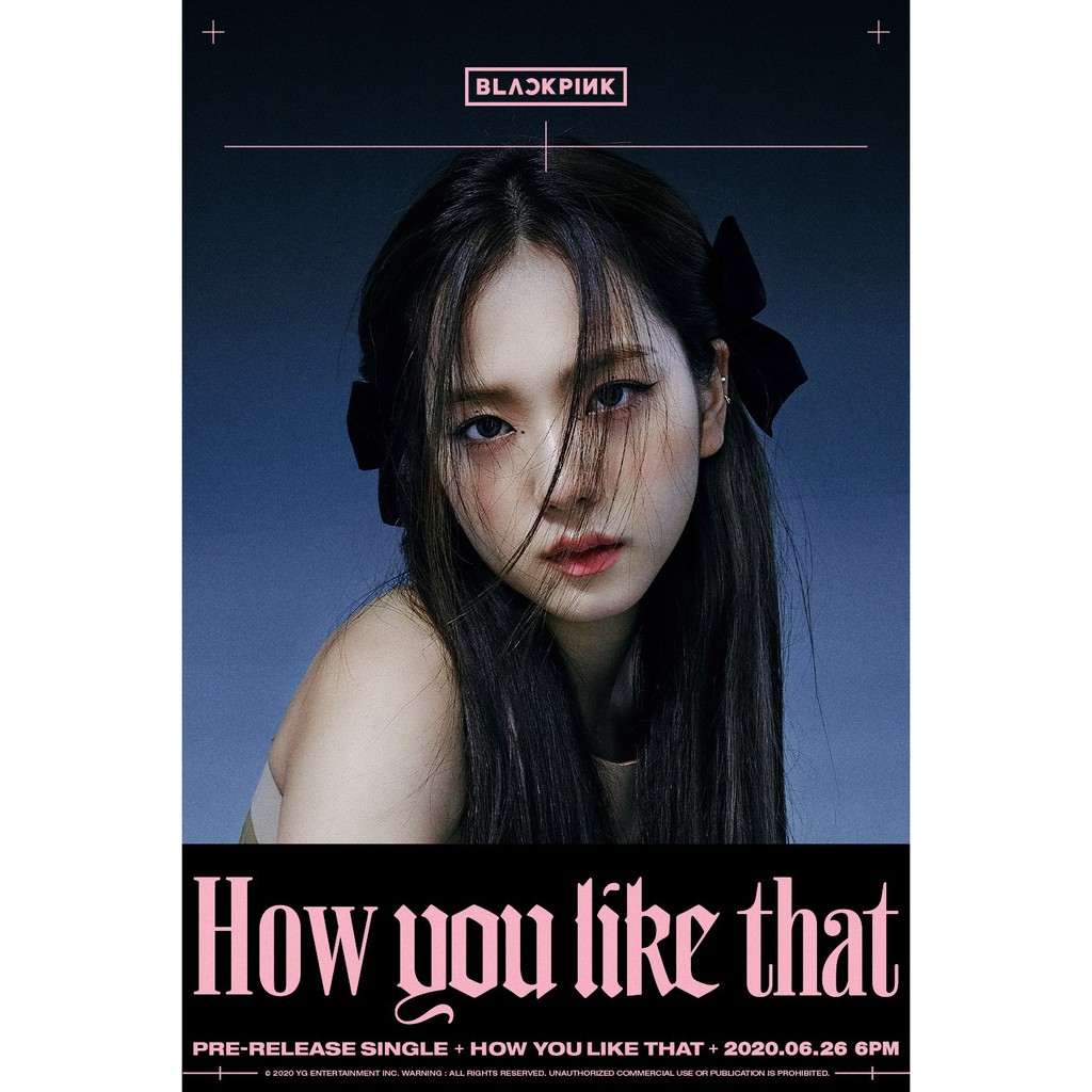 Nơ Cài Tóc Bản To của Jisoo BLACKPINK