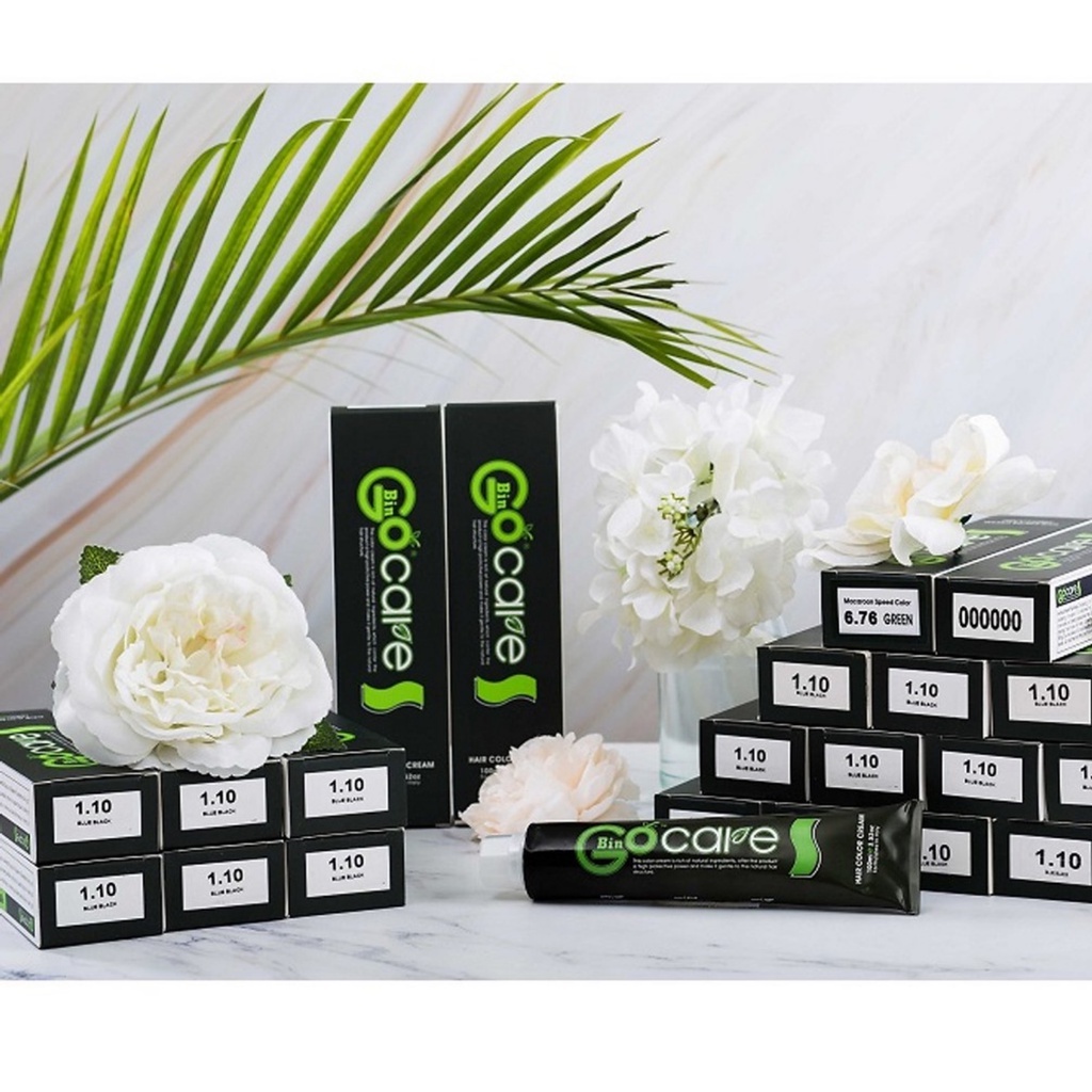 Thuốc Nhuộm Tóc BINGOCARE Thảo Dược Siêu Dưỡng Tặng kèm Oxy 100ML