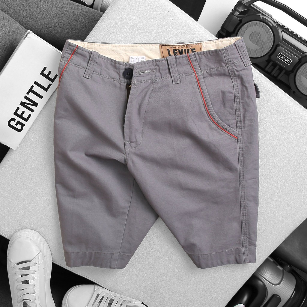 Quần short kaki nam cao cấp, quần đùi nam bigsize dễ phối đồ MS206
