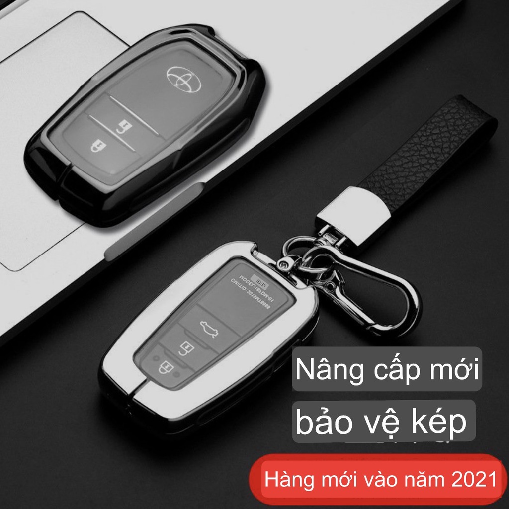 Vỏ bọc chìa khóa điều khiển từ xa bằng tpu mềm cho toyota prius prime camry corolla- sevencar