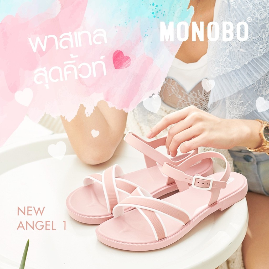 Giày sandal học sinh Thái Lan quai chéo MONOBO - ANGEL 1