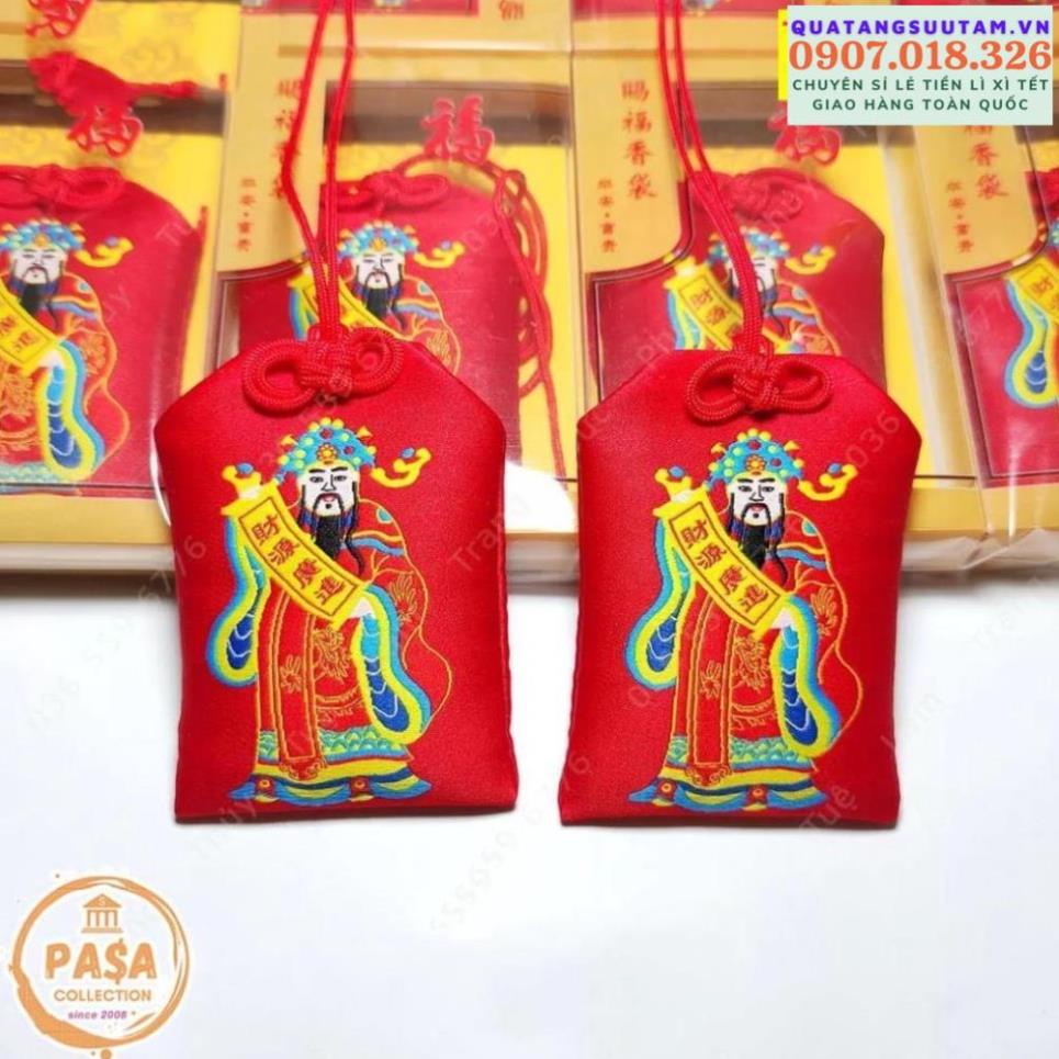 [TRỢ GIÁ] [HÀNG SẴN] Túi thần tài - túi tài lộc để bóp ví [Đã Khai Quang]