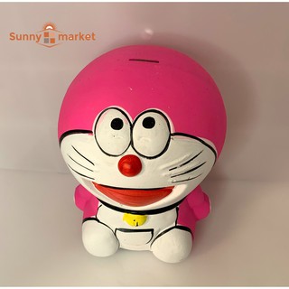Heo đất tiết kiệm dễ thương hình Doremon