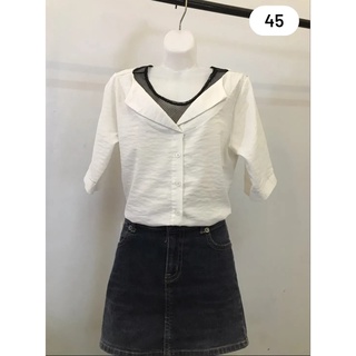 Áo Sơ Mi Nữ Ngắn Tay Phong Cách