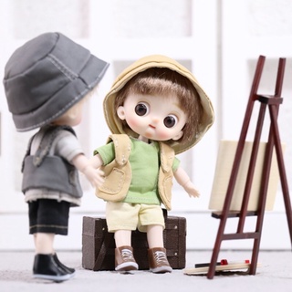 Búp bê Ob11 bjd City boy (búp bê + quần áo)
