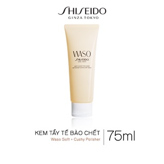 Kem tẩy tế bào chết Shiseido WASO Soft+Cushy Polisher 75ml