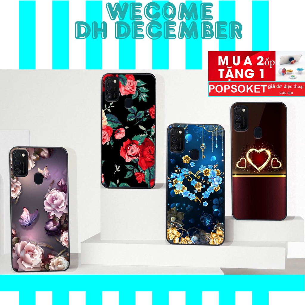 HOT SALE OFF ( 2 ỐP TẶNG 1 POP) Ốp lưng Samsung Galaxy M21 / M31 in hình hoa tinh tế , mới mẻ DH DECEMBER