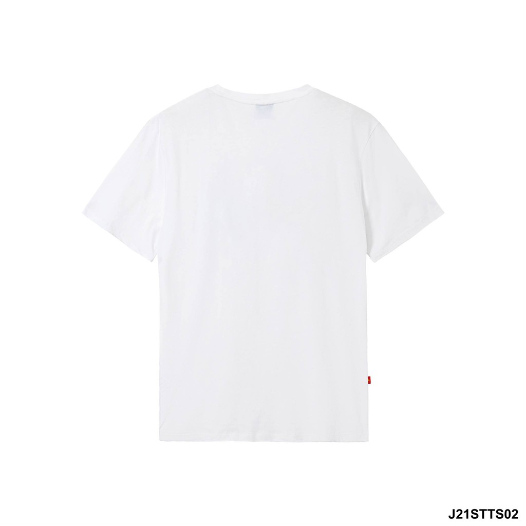 Áo thun cotton Unisex TJO bản in logo Classic