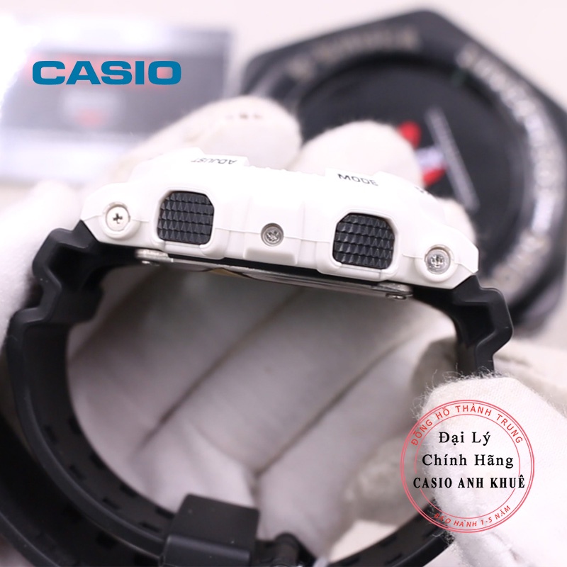 Đồng hồ Nam Casio G-Shock Nam GAX-100B-7ADR vỏ trắng dây đen