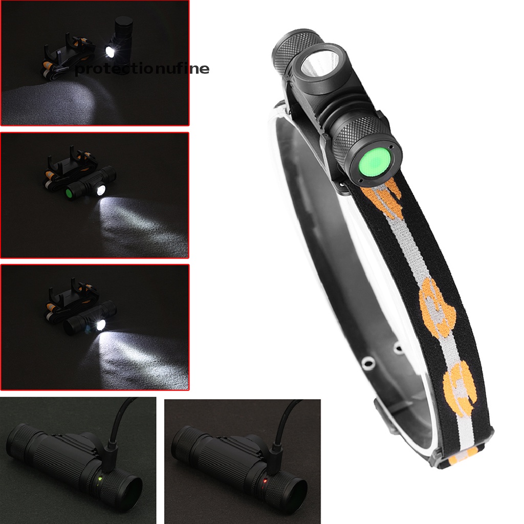 Đèn pha chống thấm nipwsc có thể sạc usb led xm l2/t6 18650