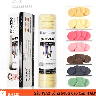 Chính hãng 500G SÁP WAX Lông Nóng Cao Cấp BLUE ZOO HARD WAX BEANS