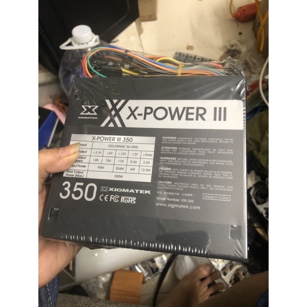 Nguồn Ximatek X650 llll,X350,X500 X Power III new chính hãng Mai Hoàng Phân Phối.