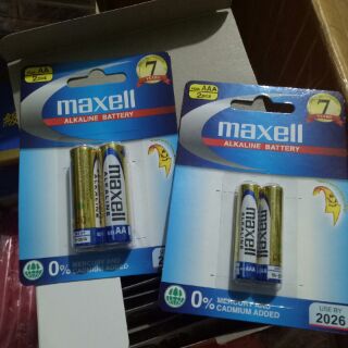 Pin Maxell AA/1.5v(1vỉ)