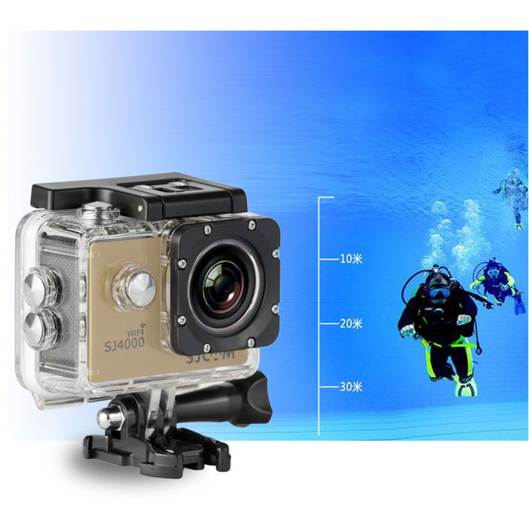 Camera Hành Động Thể Thao SJCAM SJ4000 Wifi Hàng Chính Hãng + Thẻ Nhớ 16GB | BigBuy360 - bigbuy360.vn