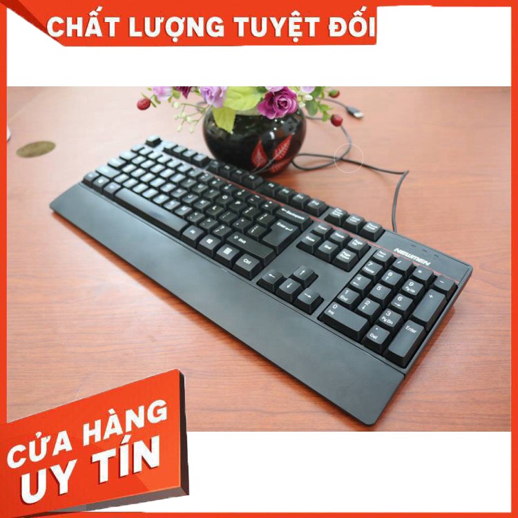 Bàn phím Gaming Newmen E340 có dây USB màu đen