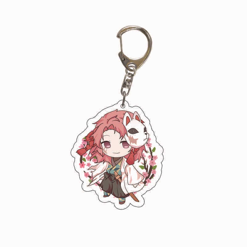 Móc Khóa acrylic Hình Nhân Vật nezuko chibi Trong demon slayer