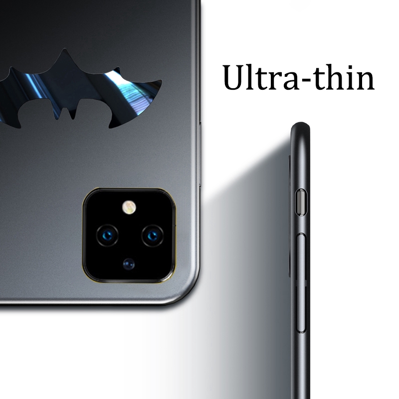 Ốp điện thoại cứng nhẹ siêu mỏng in hình người dơi cho Google Pixel 4 XL 5 5G