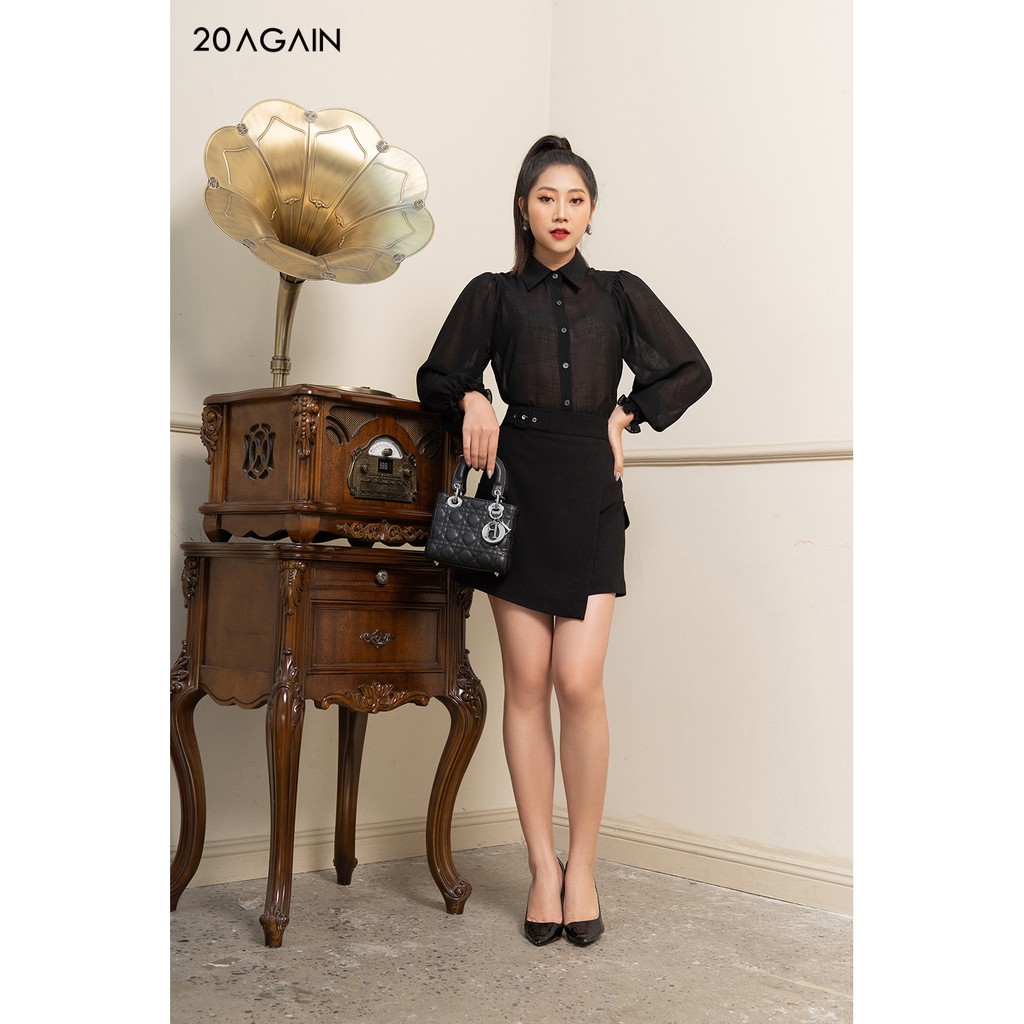 Chân váy A Cạp đai cài JAA1022 20Again | BigBuy360 - bigbuy360.vn