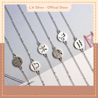 Lắc tay bạc cung hoàng đạo L'A Silver - LA54