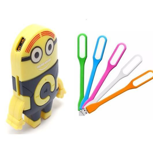 Máy nghe nhạc MP3 Minion + tặng đèn led usb siêu sáng-w06