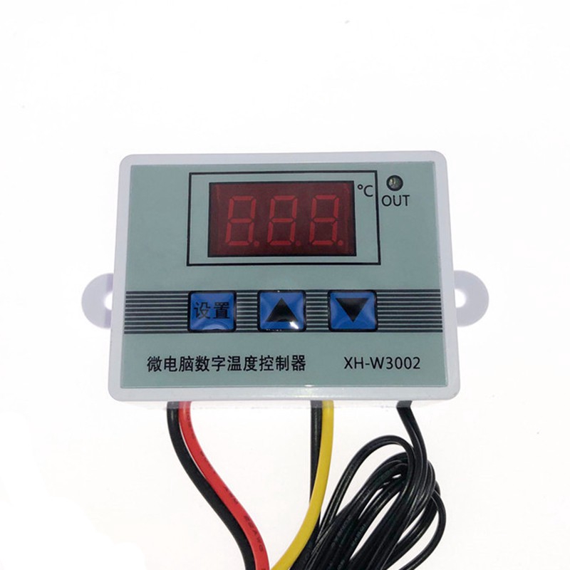 Bộ điều khiển nhiệt độ LED kỹ thuật số W3002 12V 24V 110-220V 10A