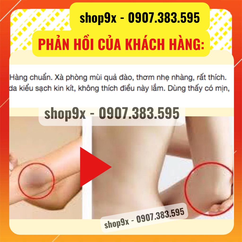 Xà Phòng Giảm Thâm Dưỡng Sáng Mông Pelican For Back 80g Trái Đào