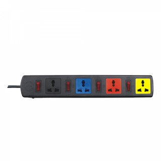 Ổ CẮM ĐA NĂNG LIOA 4DOF33N - ĐEN ( 3m-3 lõi )