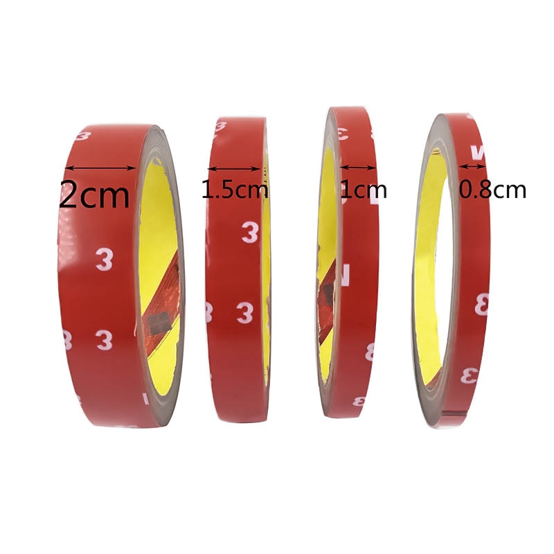 Băng keo hai mặt Acrylic bọt biển dán trang trí xe hơi 3m