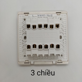 [Series E6] Bộ công tắc đôi 1 chiều/ 2 chiều/ 3 chiều 16A GELAN