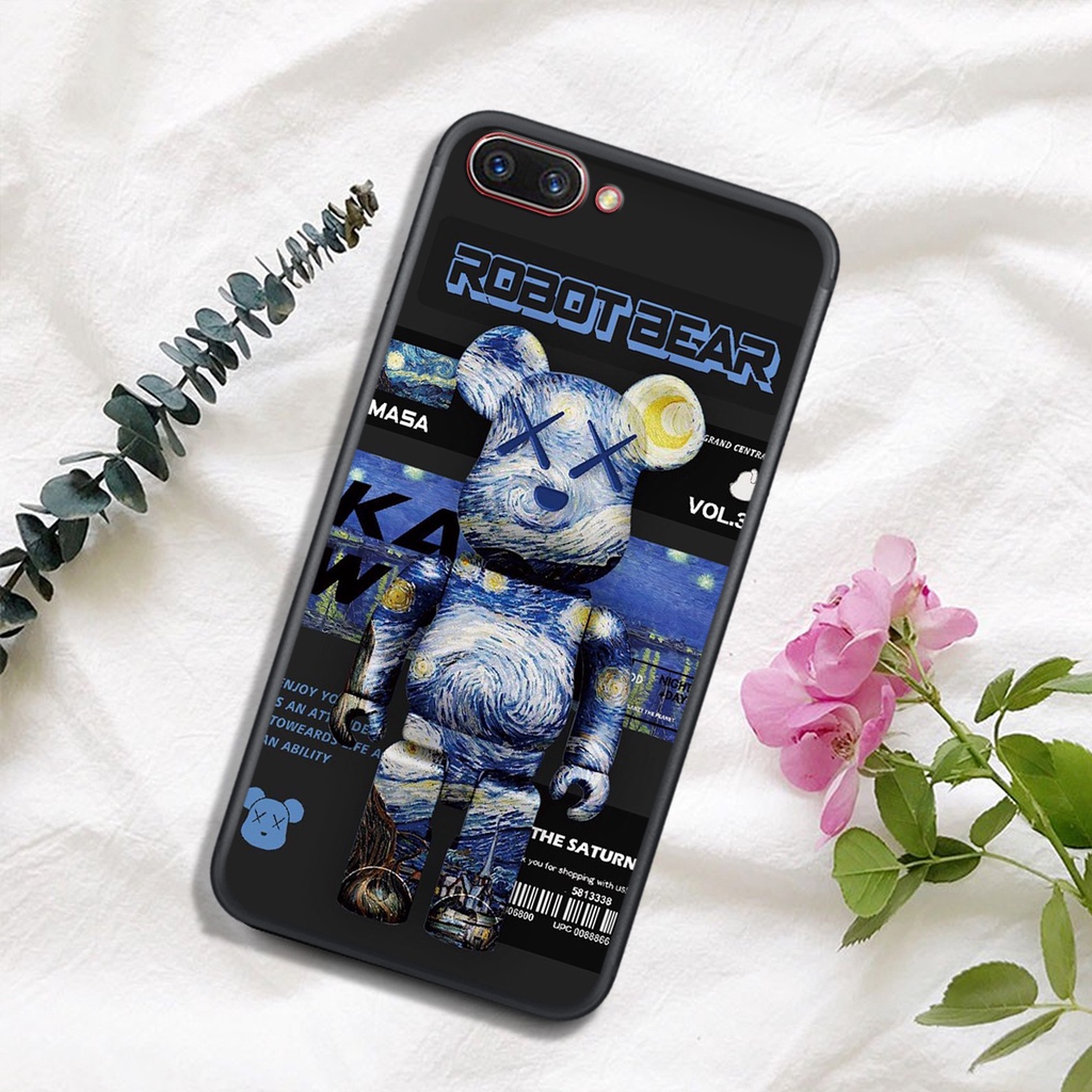 [HOT]ỐP OPPO A1K - A3S- A5 - A71 - A83  , In Hình Gấu Robot họa tiết L-V màu sắc cực đẹp.