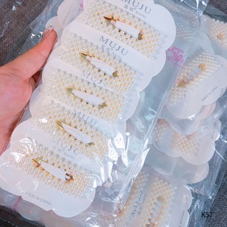Kẹp tóc đính hạt siêu hot Hàn Quốc K55