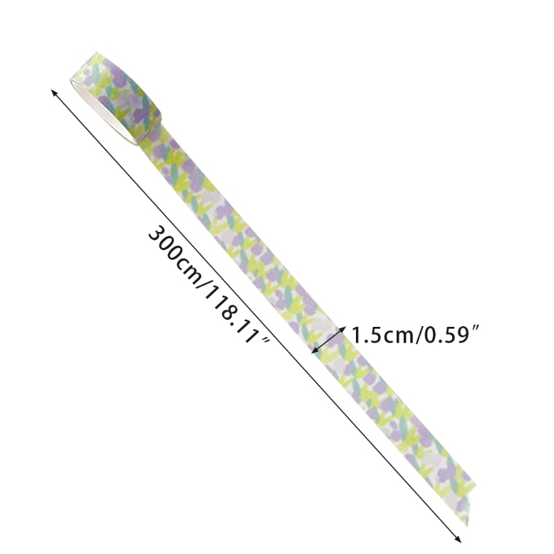 Cuộn Băng Keo Dán Trang Trí Nhiều Màu Sắc