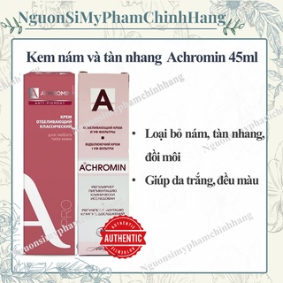 Kem nám ACHROMIN Pro ( Mẫu xuất khẩu), Kem nám A ( Mẫu nội địa)